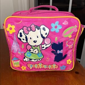 Sanrio Spottie Dottie Dog Vintage 2001 Retro School Lunch Insulated Bag Thermos